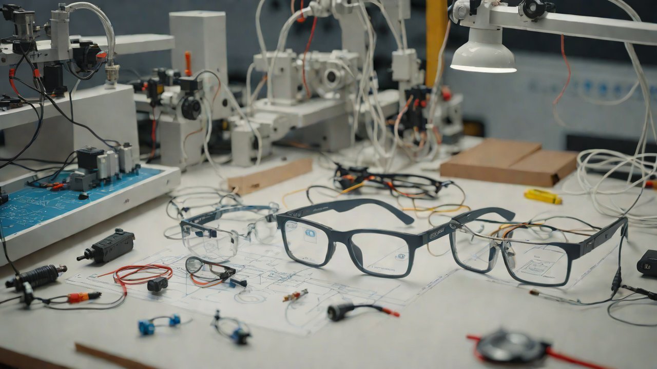 Can these AR glasses allow technicians to view the real-time flow of hidden engineering works?