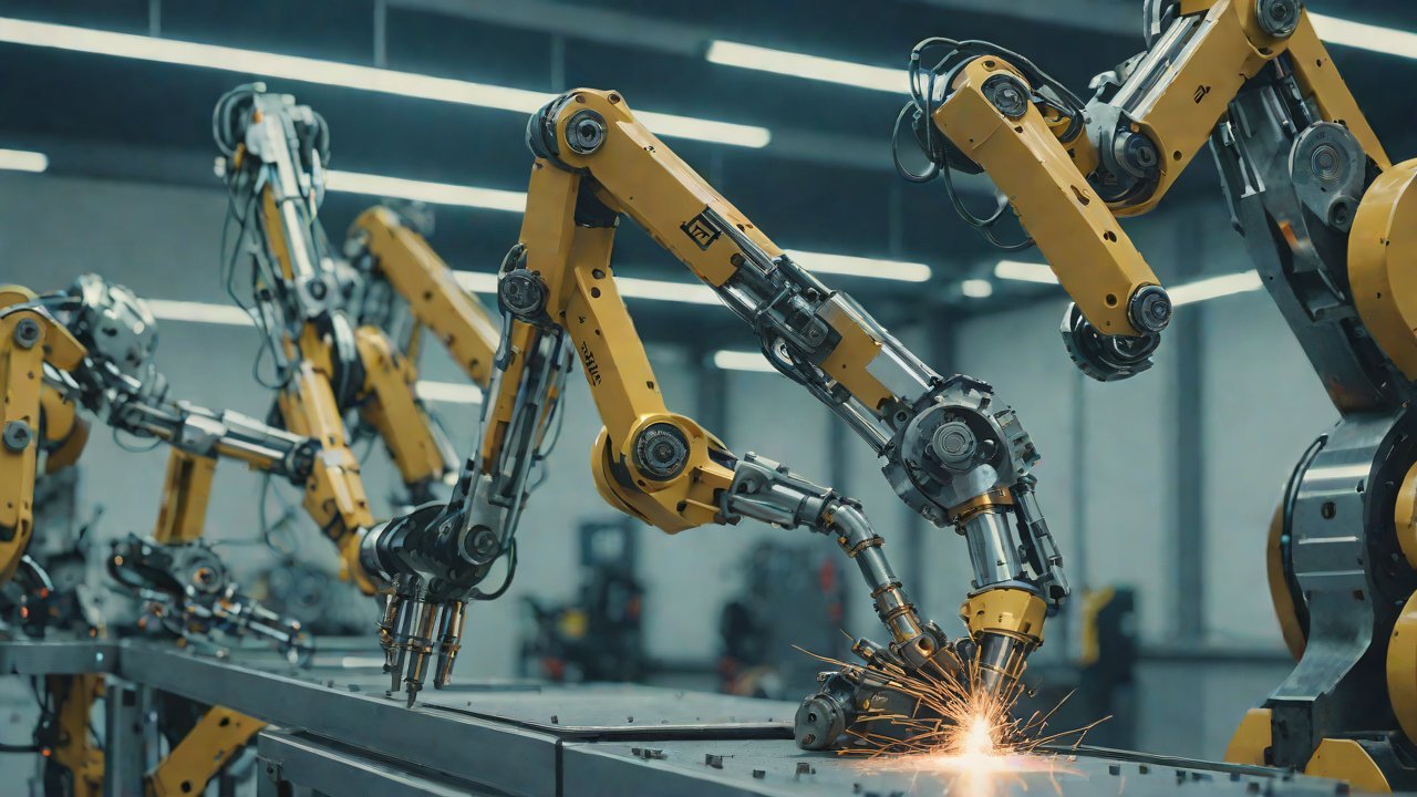 Can industrial robots autonomously learn complex welding techniques by observing human gestures?