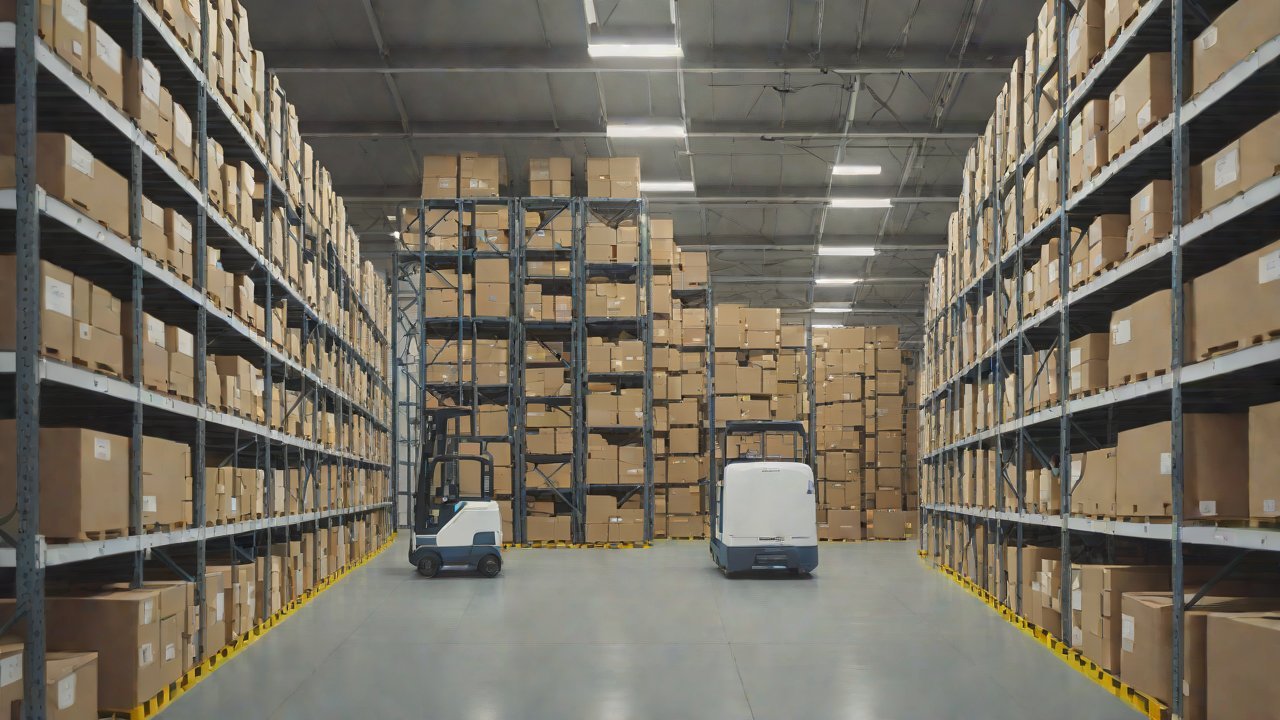 How does this intelligent shuttle achieve collision-free path planning for multi-level shelving?