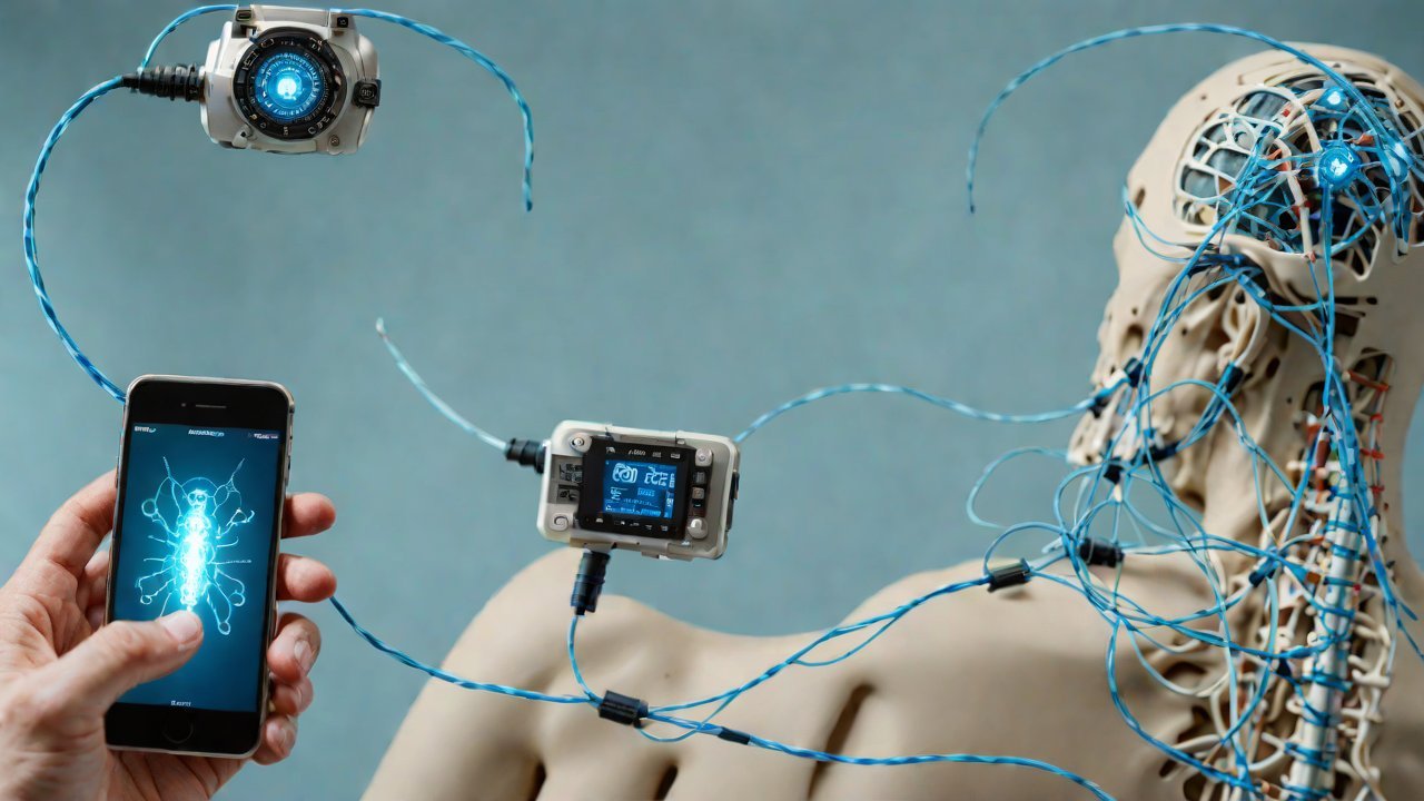 Can an implanted spinal cord stimulator autonomously adjust pressure via the Internet of Things (IoT)?