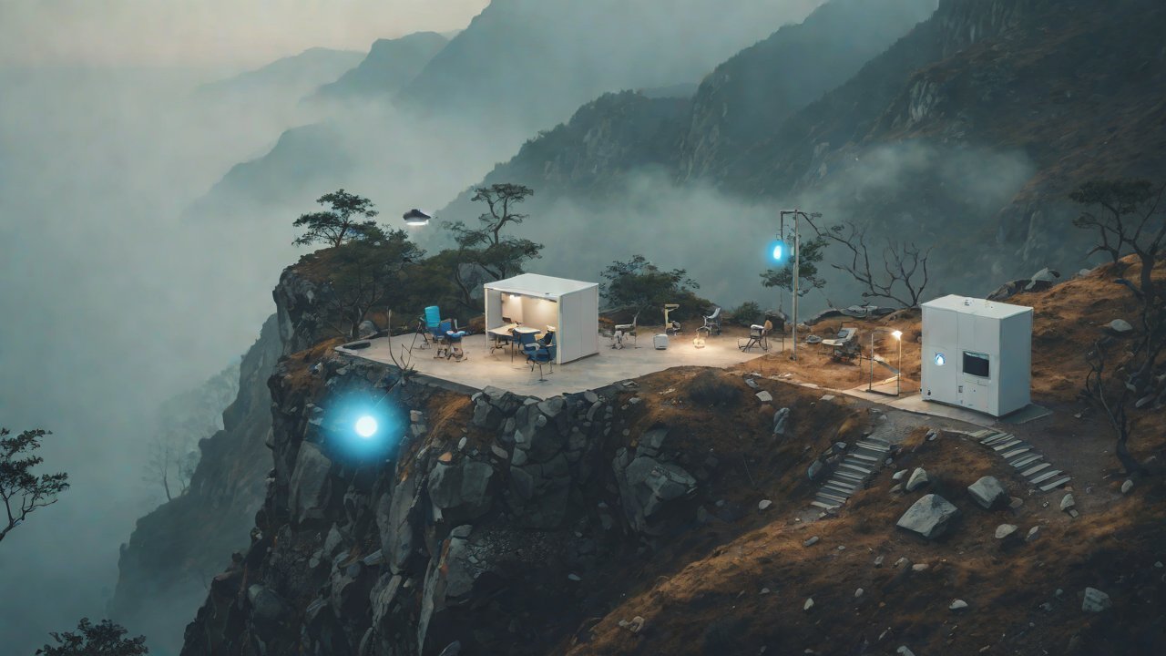 Can this 4K mobile ward round system cover remote mountainous areas with weak signal?