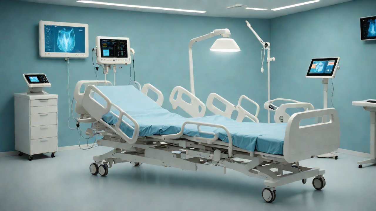 Can this smart hospital bed automatically prevent bedsores based on the patient’s body pressure distribution?
