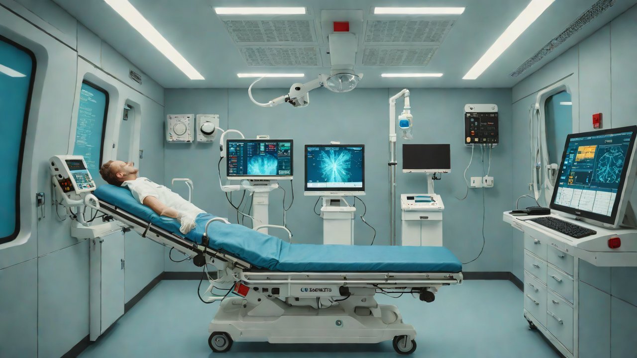 Can this mobile stroke unit automatically analyze CT scans in ambulances?