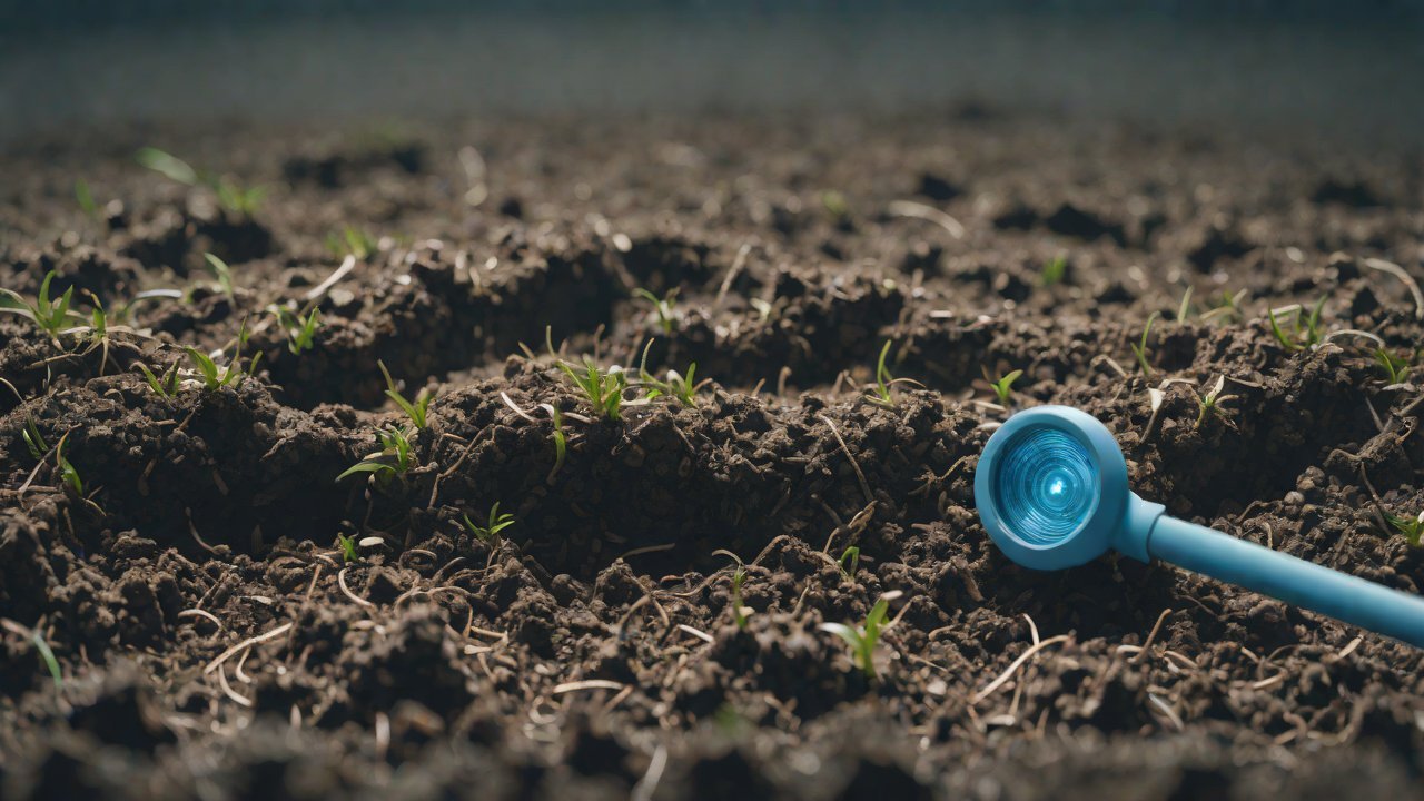 Sensor Probe Self-Healing in Soil