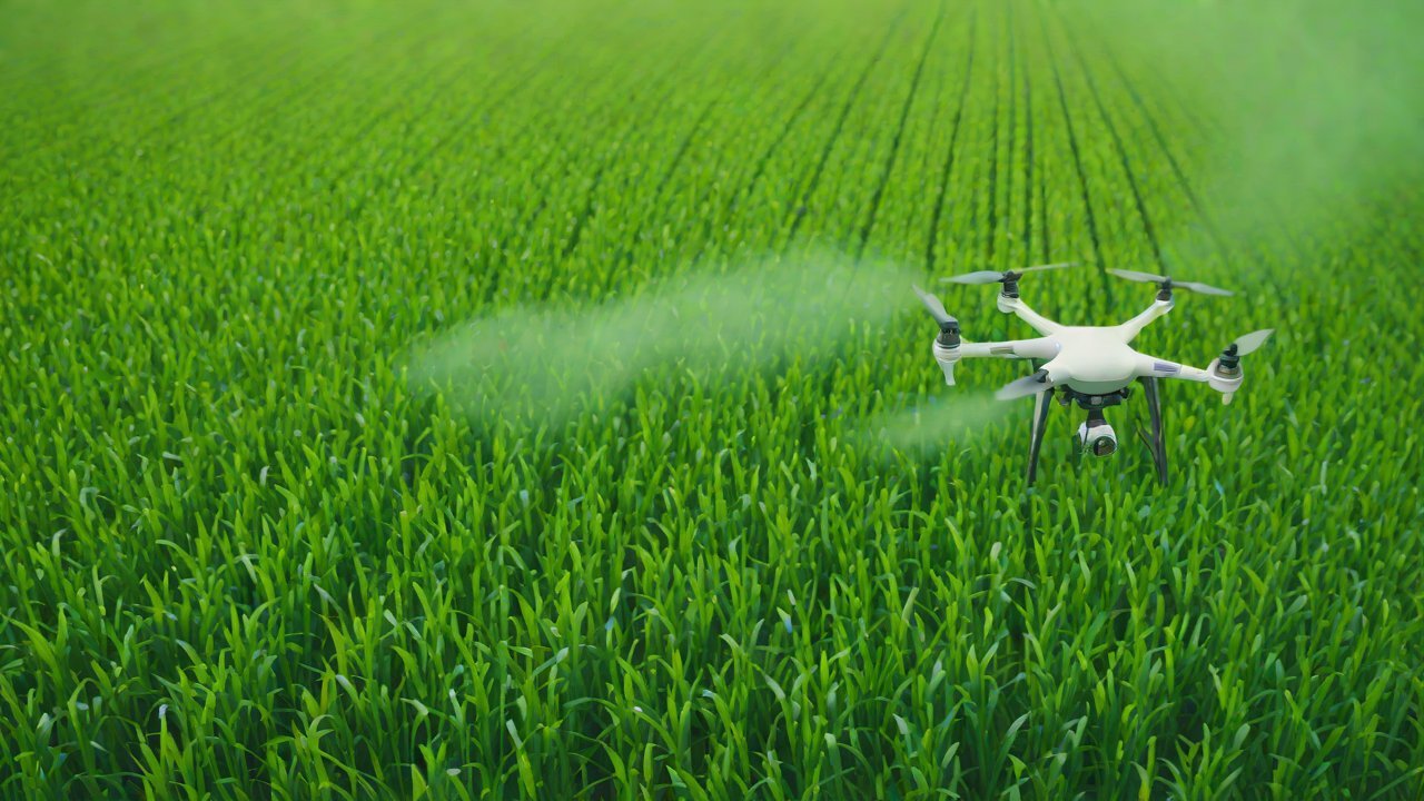 The Wind Field Generated by Drone Propellers
