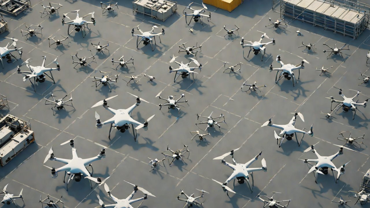 Current State of Virtual Fences in Drone Swarms