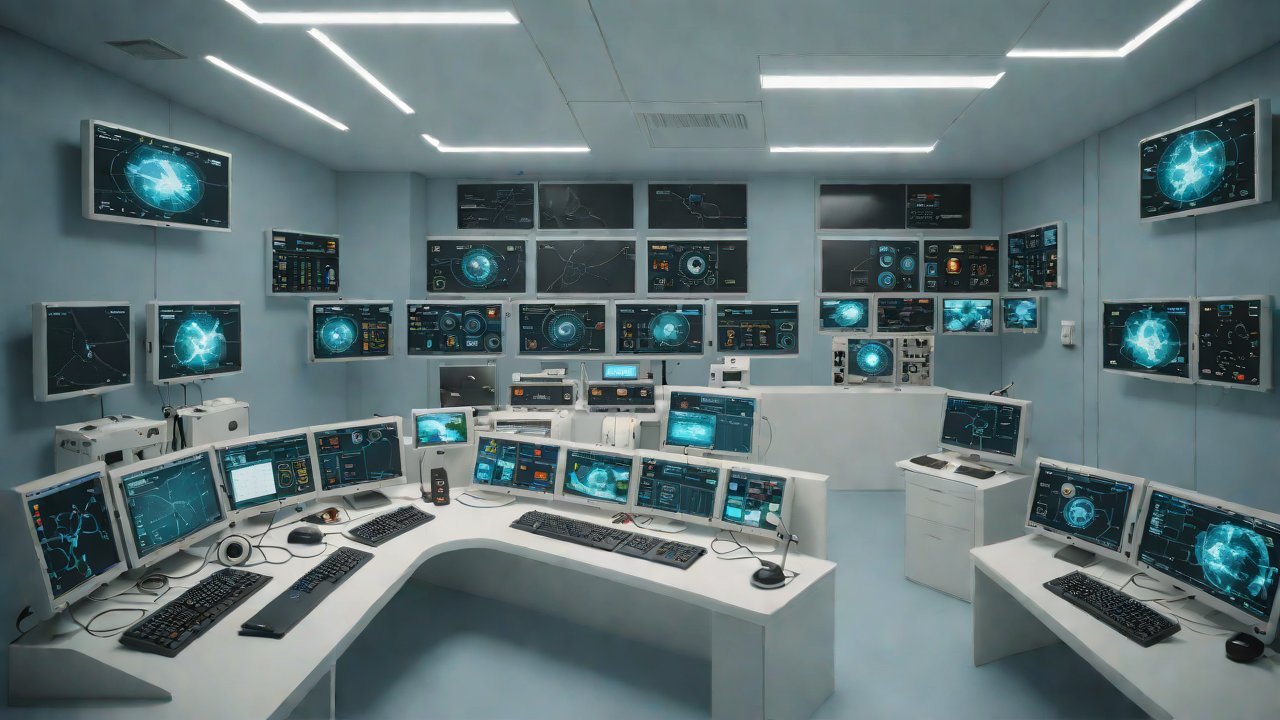 AIGC and Real-Time Rendered Operational Twin Scenes