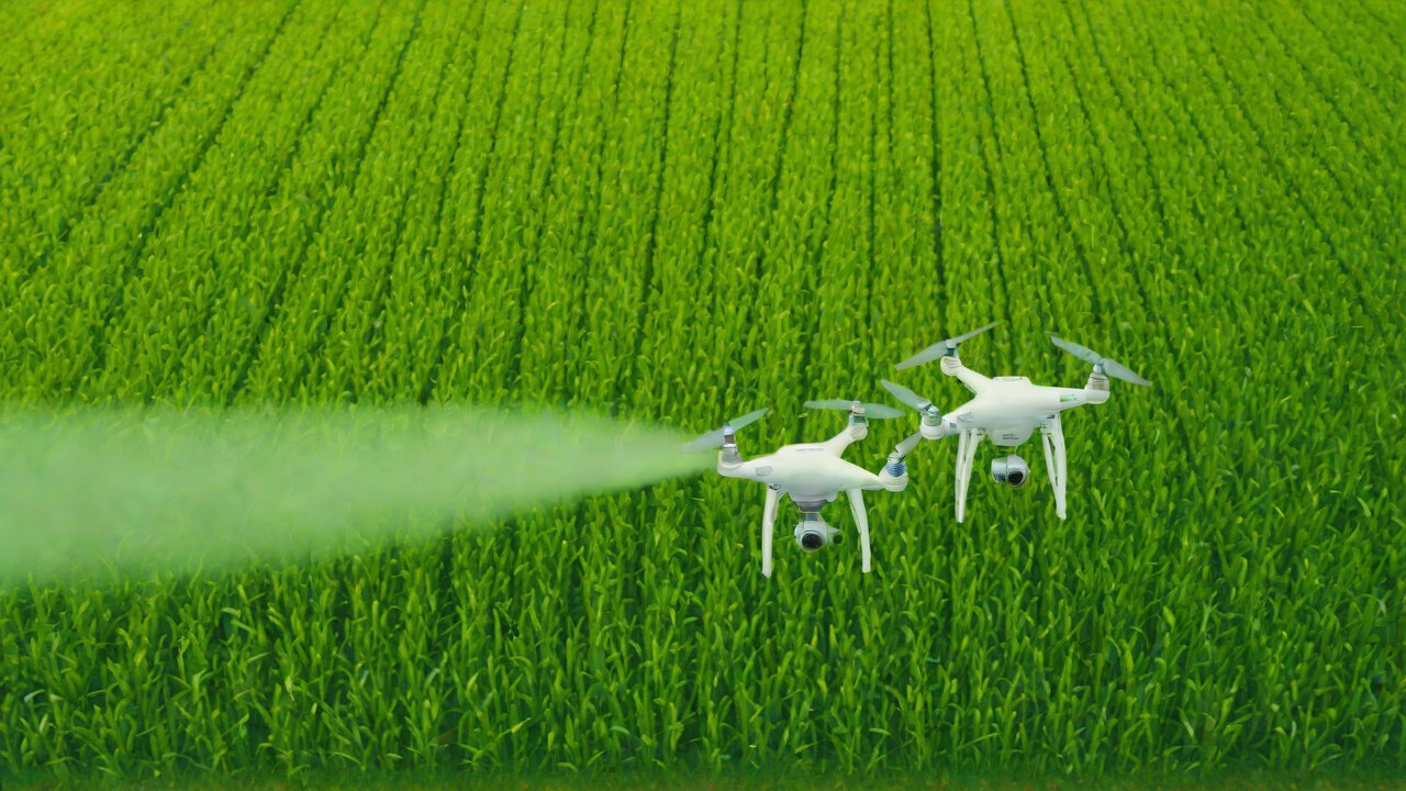 Measuring the Carbon Reduction Contribution of Drone-Based Spraying Systems