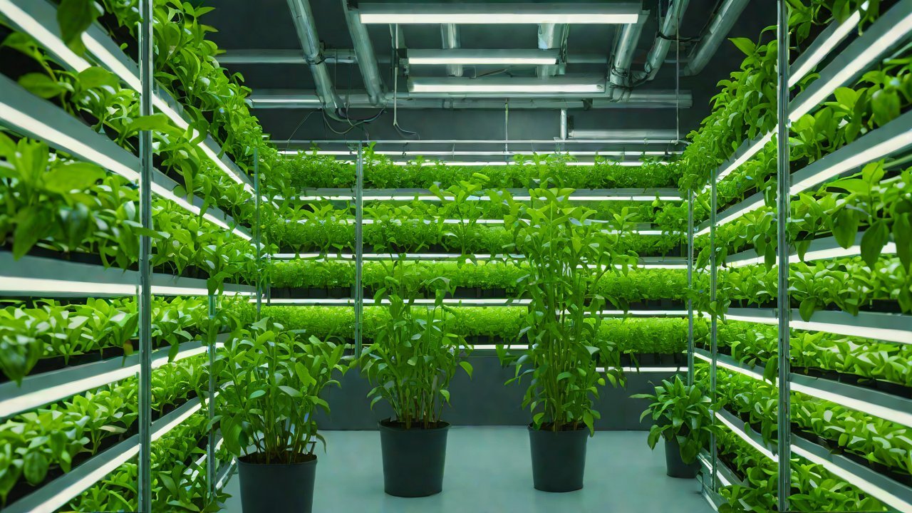 Water Management and Irrigation Systems in Underground Plant Factories