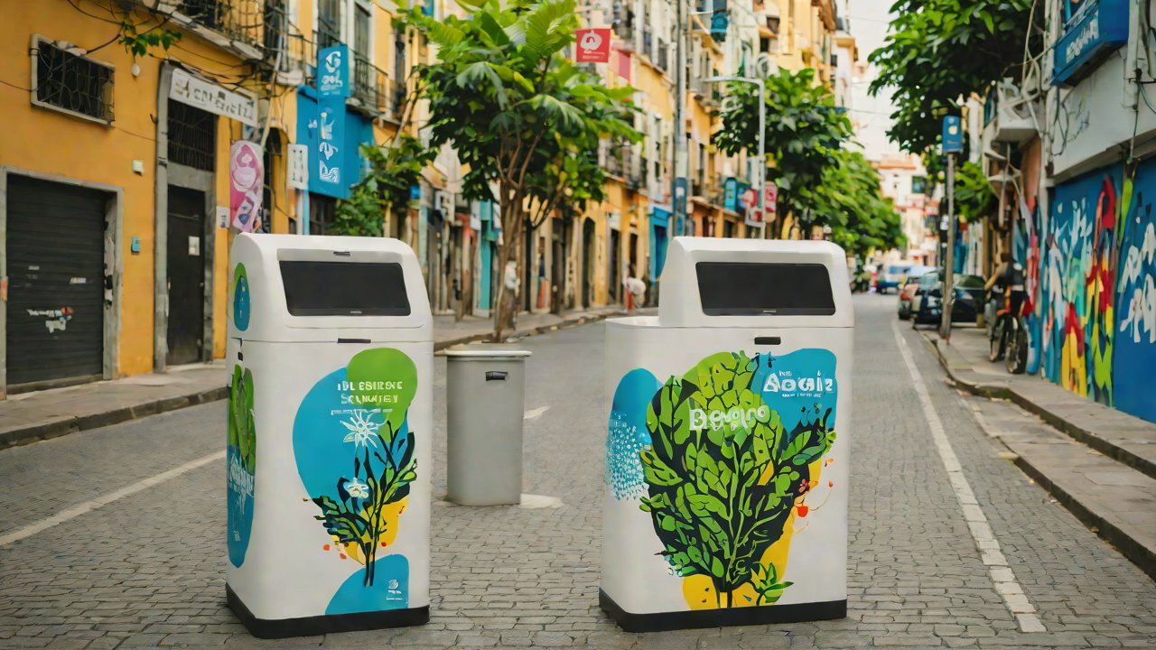 Smart Waste Sorting Bins IoT Technology in Brazil