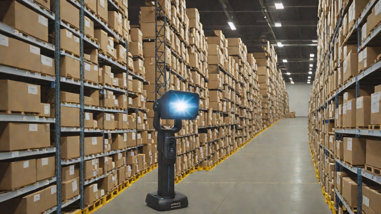 UWB High-Precision “Streamlight” Warehouse Item-Finding System