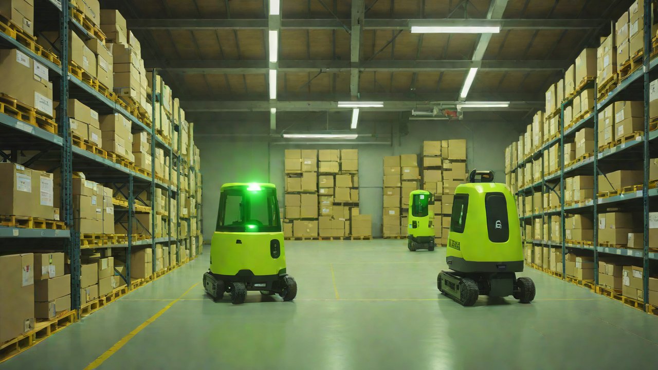 LiDAR & IMU Fusion AGV Path Planning System