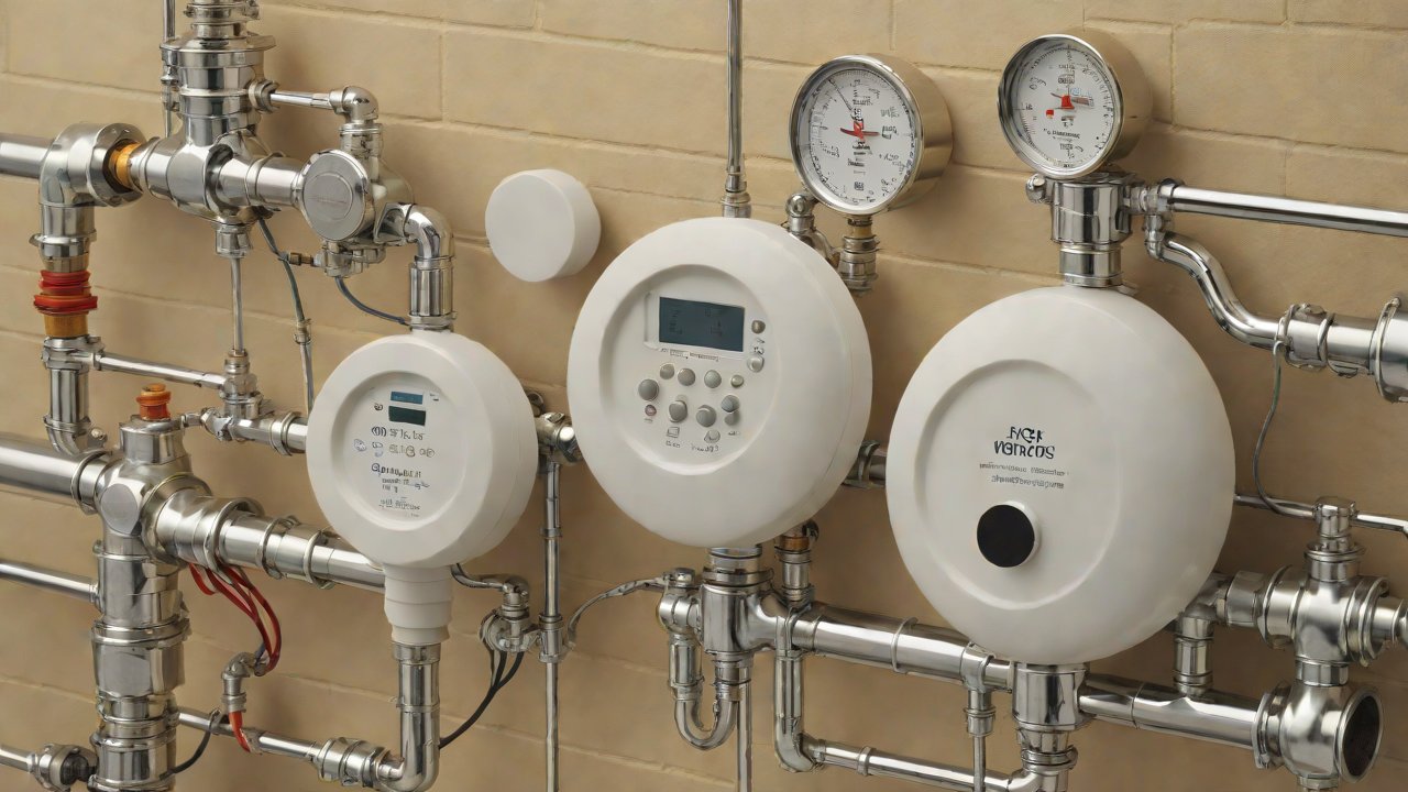 NB-IoT Remote Smart Water Meter with Flow Monitoring & Shut-off Valve