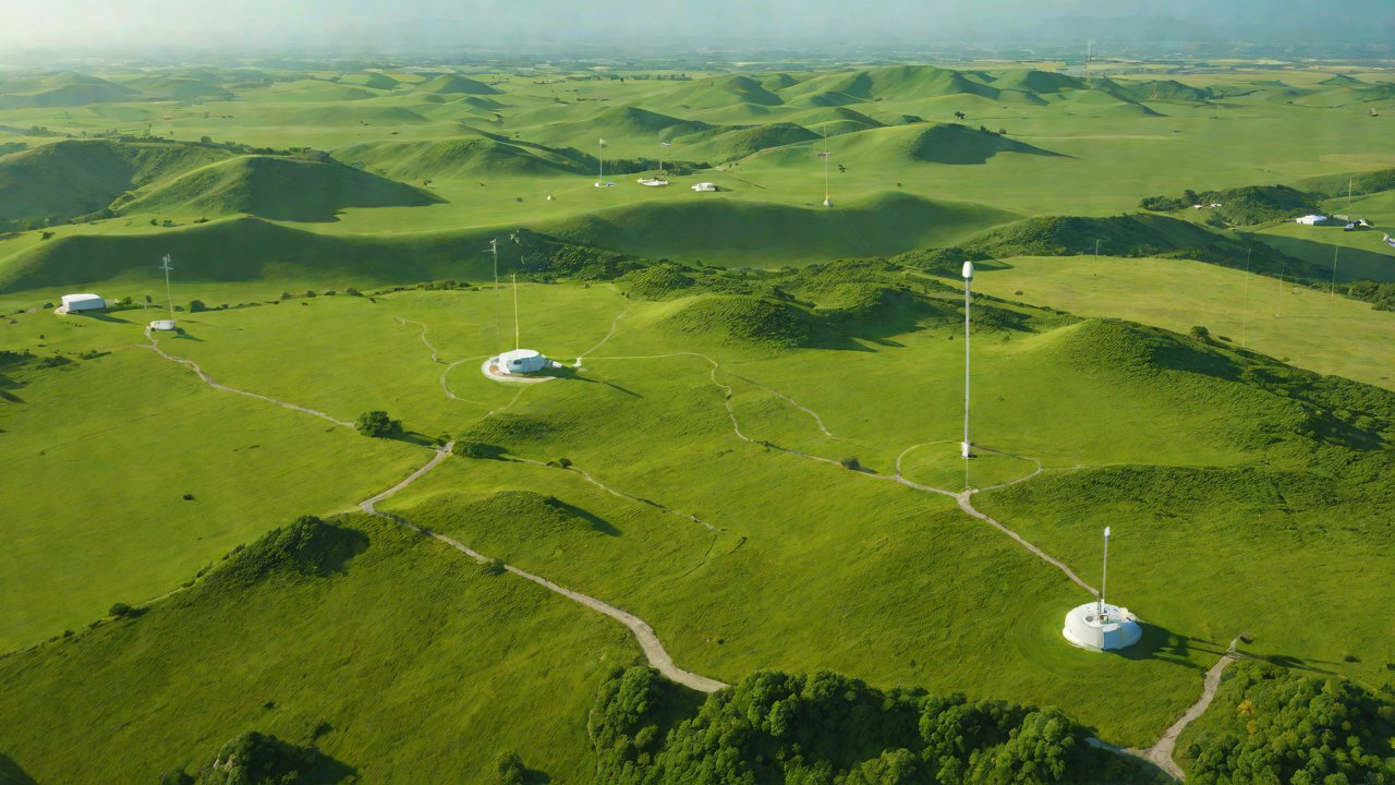 LoRa 5km-Radius Field Natural Disaster Early Warning Network