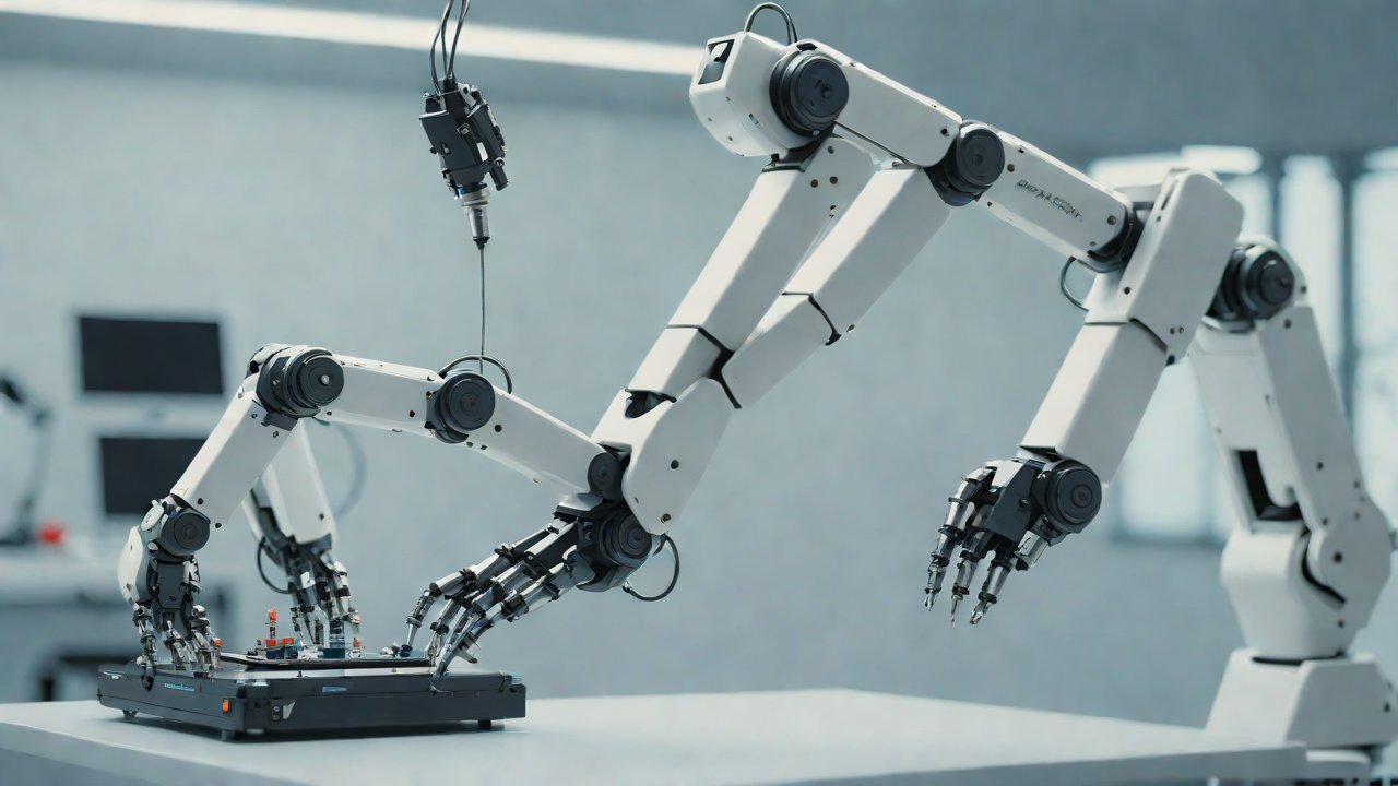 Dual-Arm Cobot Precision Assembly