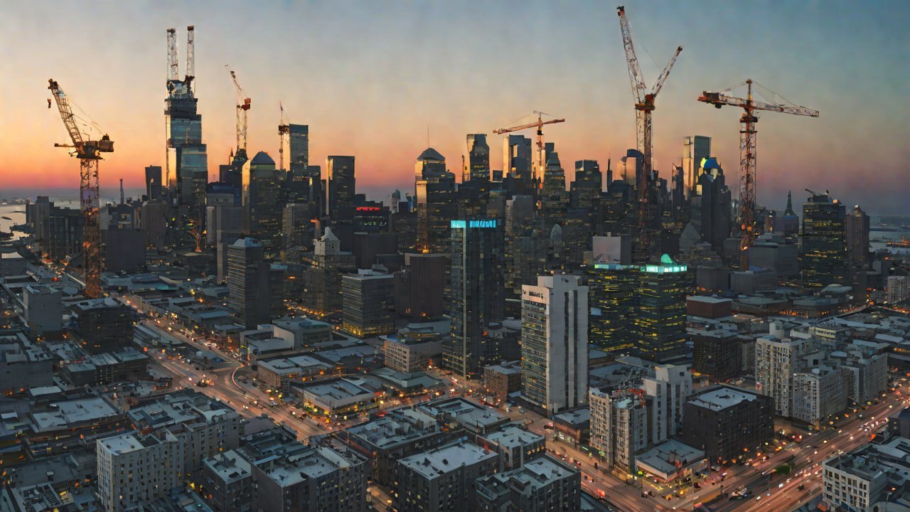 Case Study: Robot Swarm Construction of Skyscrapers