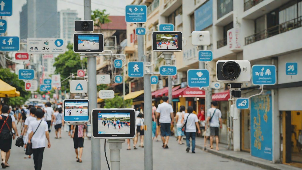IoT Monitoring of Visitor Flow in Tourist Attractions in Thailand