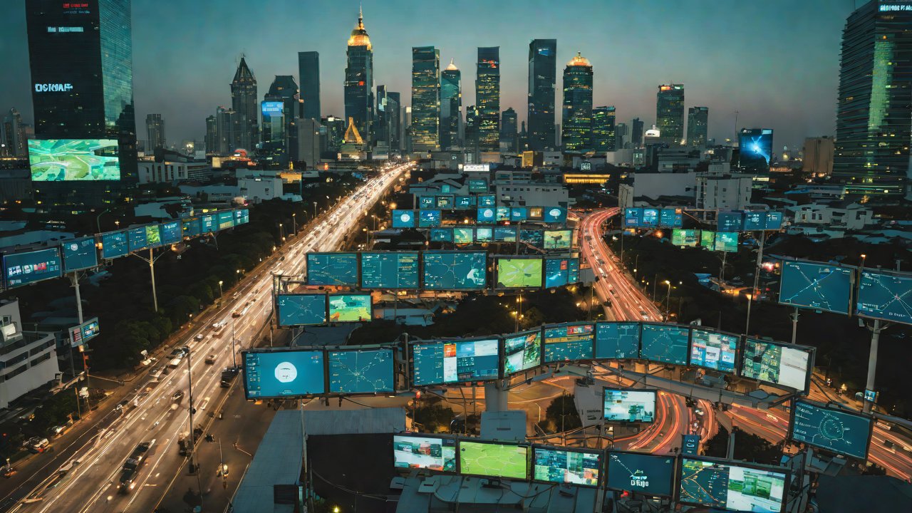 Smart Traffic Control System in Bangkok, Thailand